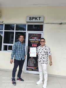 Dua Advokat Dumai Laporkan Anak Dari Tersangka Kasus Dugaan Pemalsuan Surat Tanah Ke Polres Dumai