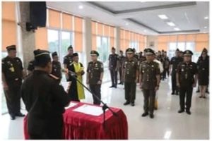 Kejari Dumai Gelar Sertijab Kepala Seksi Intel dan Datun