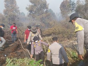 Musim Kemarau, Polres Dumai Atur Strategi Penanggulangan Karhutla